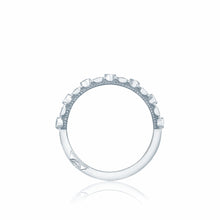 Load image into Gallery viewer, Tacori 18k White Gold Sculpted Crescent Diamond Wedding Band (0.17 CTW)