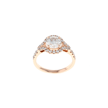 Load image into Gallery viewer, Round Halo Complete Engagement Ring (1.44CTW)