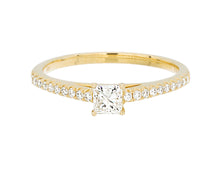 Load image into Gallery viewer, Complete Yellow Gold Engagement Ring