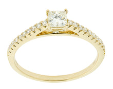 Load image into Gallery viewer, Complete Yellow Gold Engagement Ring