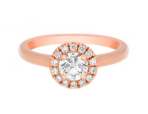 Complete Rose Gold Engagement Ring