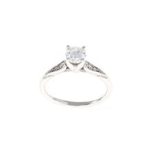Load image into Gallery viewer, Gabriel &amp; Co Complete Round Engagement Ring (0.78CTW)