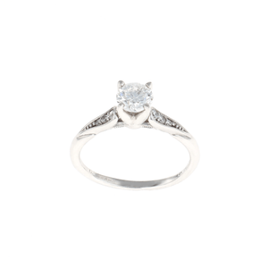 Gabriel & Co Complete Round Engagement Ring (0.78CTW)