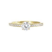 Load image into Gallery viewer, Tacori 14k Yellow Gold Complete Engagement Ring (0.66 CTW)