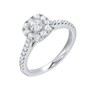 Halo Complete Engagement Ring (0.87)