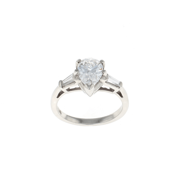 Pear Complete Engagement Ring (1.35CTW)