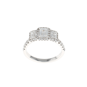 Zeghani Straight Engagement ring ZR114