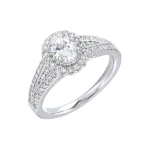Load image into Gallery viewer, Halo Complete Engagement Ring (0.95 CTW)