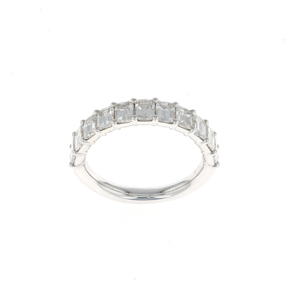 Emerald Cut Buttercup Diamond Band (2.30CTW)