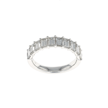 Load image into Gallery viewer, Emerald Cut Buttercup Diamond Band (2.35CTW)
