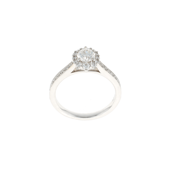 Halo Complete Engagement Ring (1.01CTW)