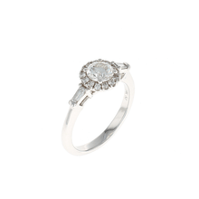 Load image into Gallery viewer, Round Halo Complete Engagement Ring (1.06CTW)