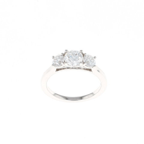 Three Stone Complete Engagement Ring (1.50CTW)