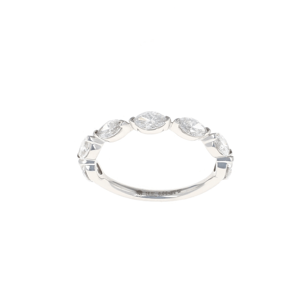 Marquise Diamond Wedding Band (0.99CTW)