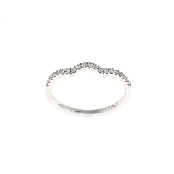 Ladies Diamond Contour Band (0.16CTW)