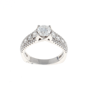 Round Complete Engagement Ring (1.75CTW)