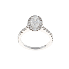 Load image into Gallery viewer, Oval Halo Complete Engagement Ring (1.57CTW)