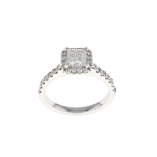 Load image into Gallery viewer, Cushion Halo Complete Engagement Ring (1.46CTW)
