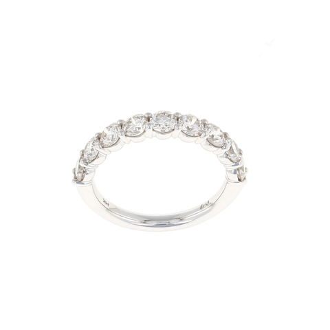 Round Buttercup 1/2 Way Diamond Band (1.54CTW)