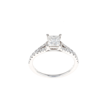Load image into Gallery viewer, Princess Complete Engagement Ring (1.33CTW)