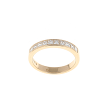 Load image into Gallery viewer, 14K Yellow Gold Channel Set Diamond Band (0.75CTW)
