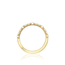Load image into Gallery viewer, Tacori 18k Yellow Gold Sculpted Crescent Diamond Wedding Band (0.15 CTW)
