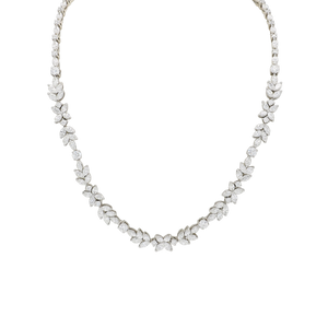 Tiffany necklace platinum with 2025 diamond