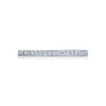 Load image into Gallery viewer, Tacori 18k White Gold Ribbon Diamond Wedding Band (0.17 CTW)
