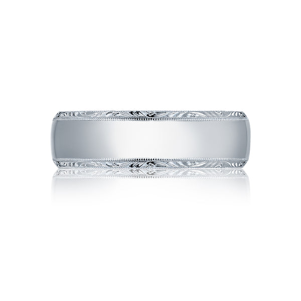 Tacori 18k White Gold 6.5mm Simply Tacori Wedding Band