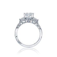 Load image into Gallery viewer, Tacori 18k White Gold Simply Tacori Princess Diamond Engagement Ring (0.56 CTW)