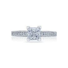 Load image into Gallery viewer, Tacori 18k White Gold Simply Tacori Princess Diamond Engagement Ring (0.32 CTW)
