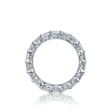 Load image into Gallery viewer, Tacori 18k White Gold Classic Crescent Diamond Eternity Wedding Band (1.75 CTW)