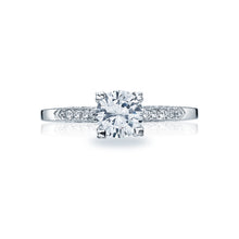 Load image into Gallery viewer, Tacori 18k White Gold Simply Tacori Round Diamond Engagement Ring (0.1 CTW)
