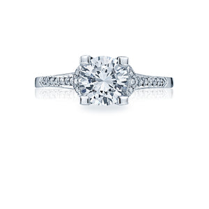 Tacori Simply Tacori Round Diamond Engagement Ring (0.2 CTW)