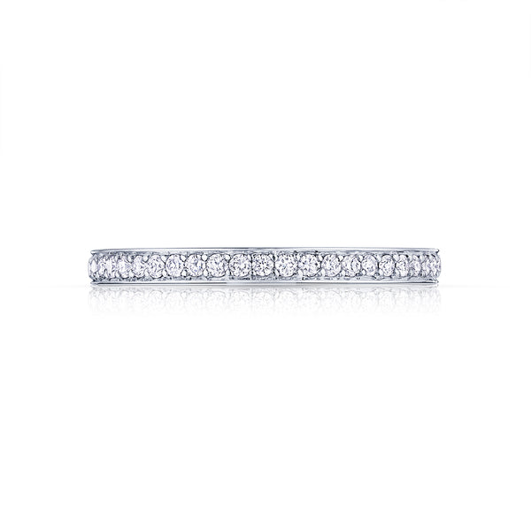 Tacori 18k White Gold  Diamond Wedding Band (0.34 CTW)