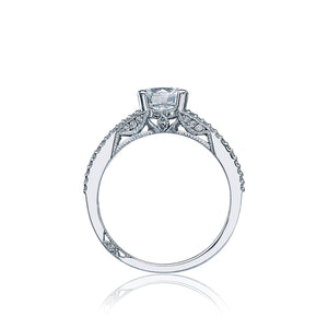 Tacori 18k White Gold Simply Tacori Round Diamond Engagement Ring (0.3 CTW)