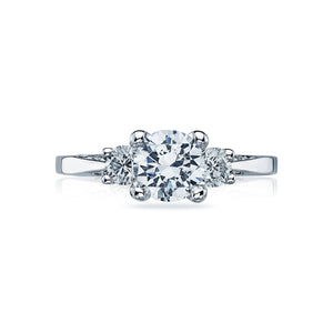 Tacori 18k White Gold Simply Tacori Round Diamond Engagement Ring (0.45 CTW)