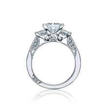 Load image into Gallery viewer, Tacori 18k White Gold Simply Tacori Princess Diamond Engagement Ring (1.48 CTW)