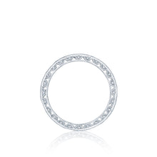 Load image into Gallery viewer, Tacori 18k White Gold Classic Crescent Diamond Wedding Band (0.44 CTW)