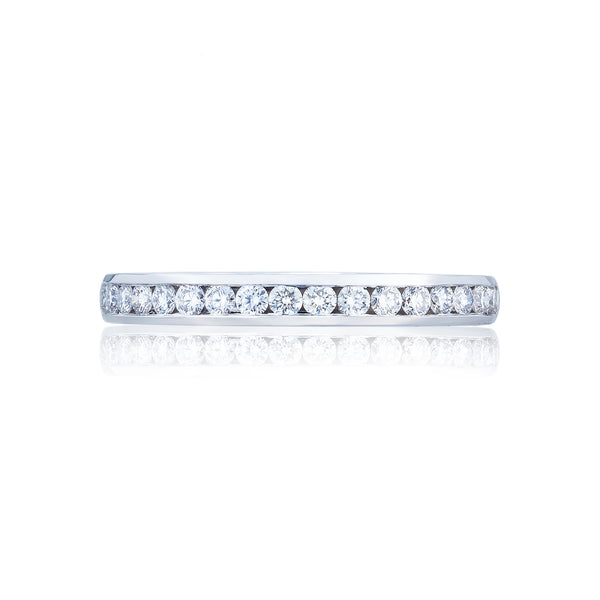 Tacori Dantela Diamond Wedding Band 18k White Gold (0.37 CTW)