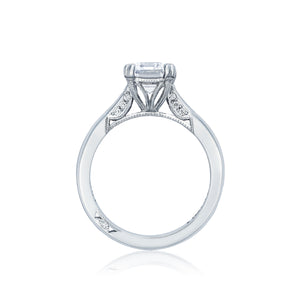 Tacori 18k White Gold Simply Tacori Engagement Ring Setting (0.07 CTW)