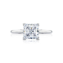 Load image into Gallery viewer, Tacori 18k White Gold Simply Tacori Princess Diamond Engagement Ring (0.07 CTW)