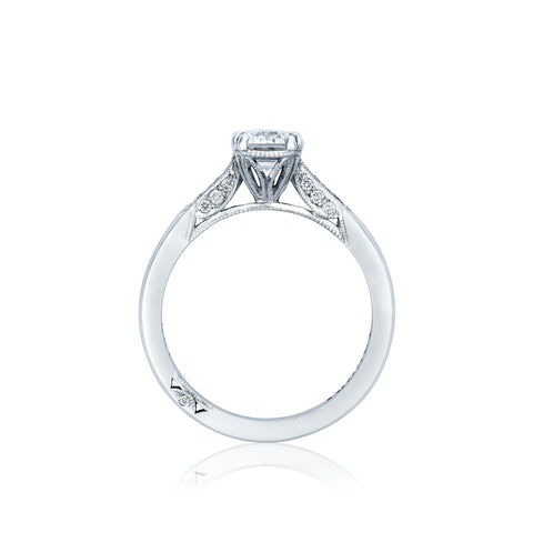 Tacori 18k White Gold Simply Tacori Engagement Ring Setting (0.11 CTW)