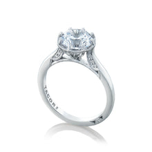 Load image into Gallery viewer, Tacori 18k White Gold Simply Tacori Round Diamond Engagement Ring (0.07 CTW)