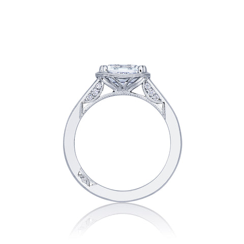 Tacori 18k White Gold Simply Tacori Marquise Diamond Engagement Ring Setting (0.09 CTW)