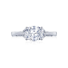 Load image into Gallery viewer, Tacori 18k White Gold Simply Tacori Oval Diamond Engagement Ring (0.13 CTW)