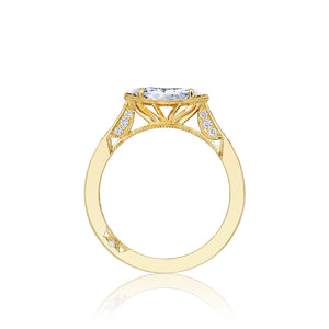 Tacori 18k Yellow Gold Simply Tacori Marquise Diamond Engagement Ring Setting  (0.12 CTW)