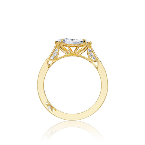 Tacori 18k Yellow Gold Simply Tacori Marquise Diamond Engagement Ring Setting  (0.12 CTW)