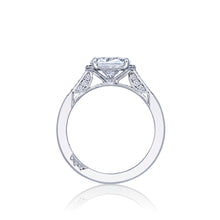 Load image into Gallery viewer, Tacori 18k White Gold Simply Tacori Oval Diamond Engagement Ring (0.15 CTW)
