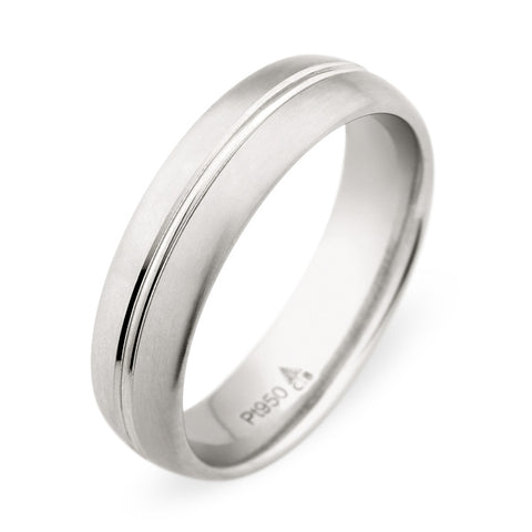 Christian Bauer White Gold Wedding Band 272889